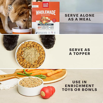 The Honest Kitchen Human Grade Wholemade™ Dehydrated Dog Food, Grain Free Chicken, 10 lb (makes 40lbs)
