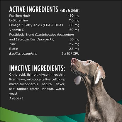 Purina Pro Plan Veterinary Supplements Multi Care Canine Chews for Dogs, with Omega 3, Supports Skin, Immune and Gut Health - 30ct Pouch (Pack of 2)