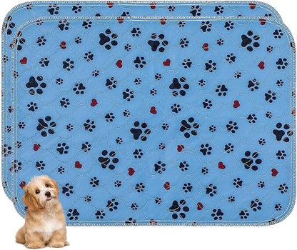 Washable Pee Pads for Dogs,2 Pack Extra Large 36"x72" Super Absorbent Reusable Puppy Pads,Non-Slip 100% Waterproof Dog Pee Pad,Pet Training Pads for Couch, Crate,Potty Training,Floor