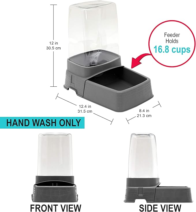 SportPet Gravity Feeder and Waterer, Large