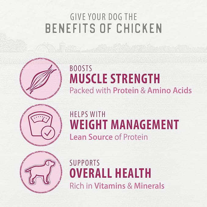 Caledon Farms Chewy Chicken Sticks Dog Treats: 220G/7.8OZ (Pack of 2)