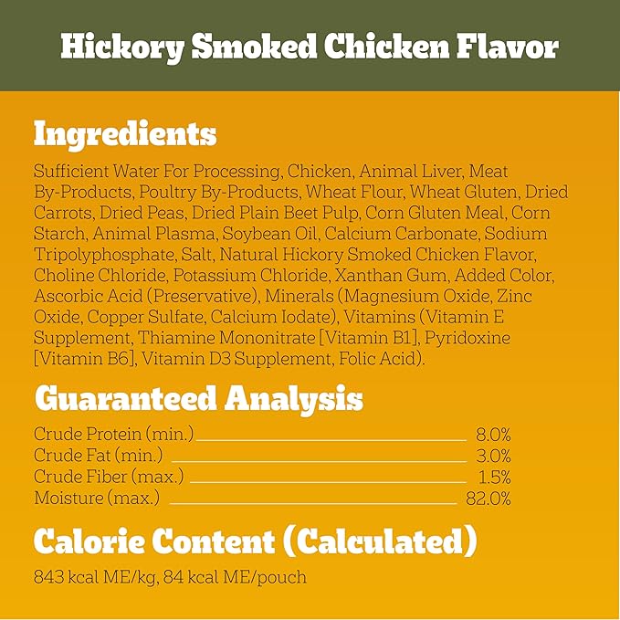 Pedigree Choice Cuts in Gravy Wet Dog Food, Adult Soft Wet Dog Food, Variety Pack, 3.5 oz. Pouches, 18 Count