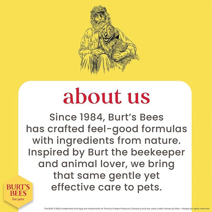 Burt’s Bees for Pets Oatmeal Dog Shampoo with Honey, Soothing Dog Shampoo for Itchy and Sensitive Skin, pH Balanced Formula that Gently Cleans and Moisturizes Dog Coats, 16 Fl Oz - 6 Pack