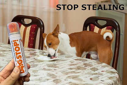 Dog Stop! - Stop Barking, Jumping, Chasing, Fighting, Scratching, Chewing, Biting & More! Safe, Humane, Effective Pet Behavior Correcting and Training Tool