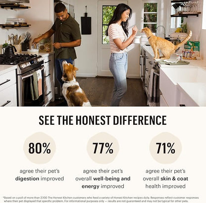 The Honest Kitchen Whole Food Clusters Grain Free Beef Dry Dog Food, 1 lb (Pack of 2)