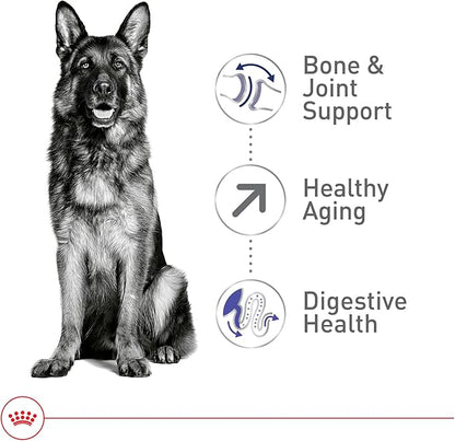 Royal Canin Size Health Nutrition Large Aging 8+ Senior Dry Dog Food, 30 lb Bag