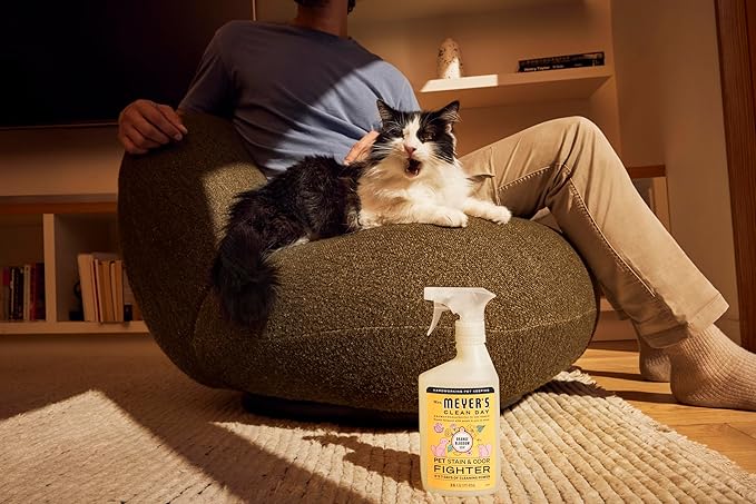 Mrs. MEYER'S CLEAN DAY Pet Stain & Odor Fighter,Orange Blossom Scent,16oz,(Pack of 2)