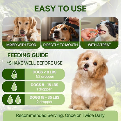Bladder & Kidney Stones Dissolver for Dogs – Helps with Stone and Crystals Fragment Flush & Prevention – Natural Dog UTI Treatment, Herbal Vet-Formulated, Dog Urinary Tract Infection Treatment
