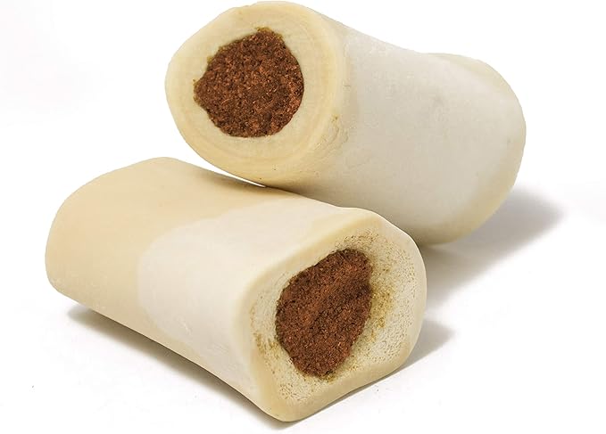 Cadet Stuffed Shin Bone for Dogs - Long-Lasting Chicken Flavored Dog Chew Bone for Aggressive Chewers - Supports Dog Dental Health, Large (1 Count) (Pack of 2)