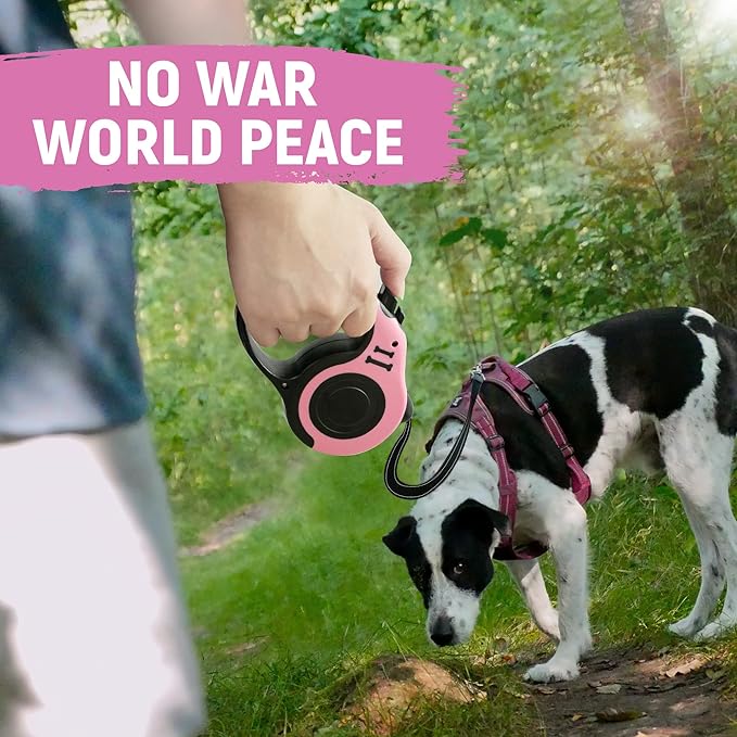 Retractable Dog Leash Automatic Telescopic Tractor Dog Tape, Pet Tape 10/16 FT Durable and Convenient, with Non-Slip Handle, Suitable for Small and Medium-Sized Dogs