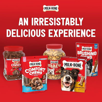 Milk-Bone Peanut Butter Flavor Naturally & Artificially Flavored Dog Biscuits - Crunchy Dog Treats - 7 Pounds (Packaging Design May Vary)