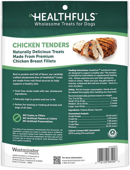 Healthfuls Chicken Tenders Dog Treats, 11oz