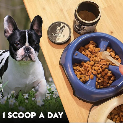Mushroom Supplement for Dogs – Turkey Tail Mushroom for Dog Immune Support, Digestion, Allergies & Longevity with Omega3 & Turmeric | for Dogs Lumps and Bumps | French Bulldog Optimized