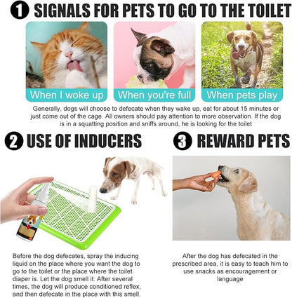 hejhncii Pet Dog Inducer Easy Potty Training Guide Pet to Pee at Fixed Spot Dog Supplies Positioning Defecation Inducer Puppy Training for Pee Pads