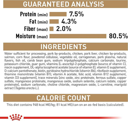 Royal Canin Breed Health Nutrition Poodle Adult Loaf in Sauce Dog Food, 3 oz (Pack of 6)