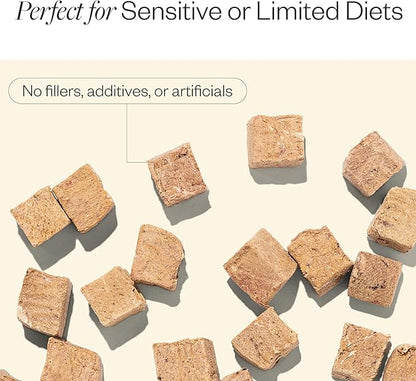 Maev Human-Grade Freeze Dried Raw Beef Liver Treats | 100% USDA Certified Single-Ingredient | Healthy, Human-Grade Dog Snacks | Perfect for Training & Sensitive Diets (Pack of 2)
