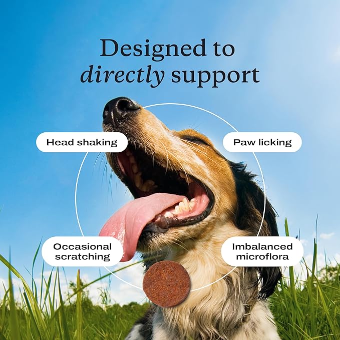 PetLab Co. Allergy & Immune Daily Probiotics for Dogs. Supports Yeast Production, Seasonal Allergies, Intermittent Itchiness, Gut & Digestive Health - 30 Chews for Small Dogs - Packaging May Vary