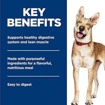 Hill's Science Diet Adult 1-6 Healthy Cuisine Wet Dog Food, Braised Beef, Carrots, & Peas Stew, 12.5 oz. Cans, 12-Pack