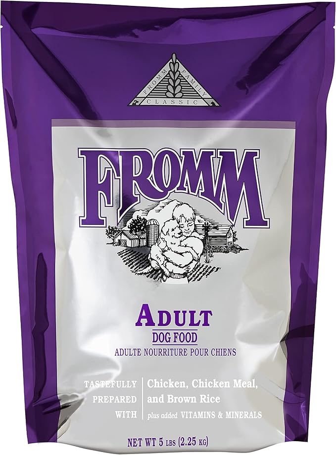Fromm Classic Adult Dog Food - Premium Dry Dog Food for Large, Medium, & Small Breeds - Chicken Recipe - 5 lb