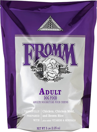 Fromm Classic Adult Dog Food - Premium Dry Dog Food for Large, Medium, & Small Breeds - Chicken Recipe - 5 lb