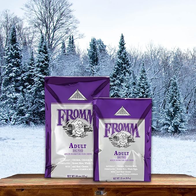 Fromm Classic Adult Dog Food - Premium Dry Dog Food for Large, Medium, & Small Breeds - Chicken Recipe - 30 lb