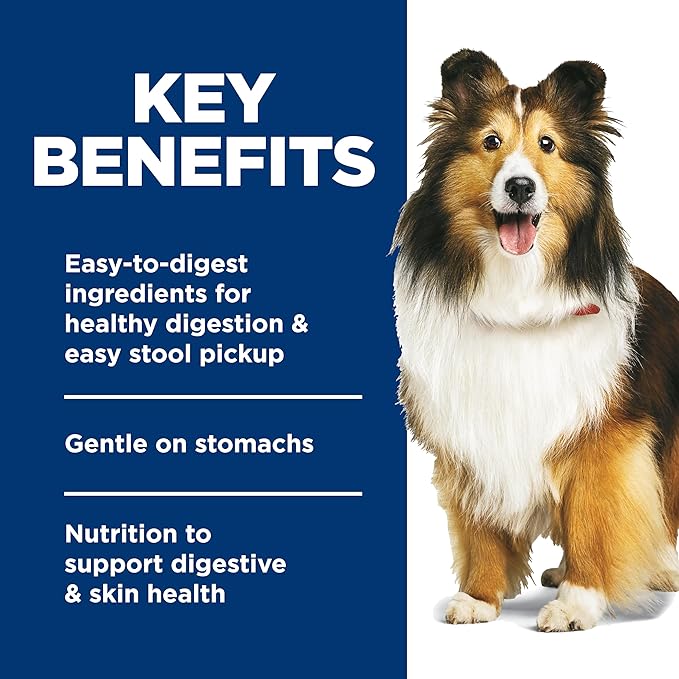 Hill's Science Diet Adult Sensitive Stomach & Sensitive Skin Wet Dog Food Variety Pack, Chicken & Vegetable Stew, Turkey & Rice Stew, 12.5 oz. Cans, 12-Pack