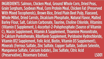 Nutrish Rachael Ray Adult Dry Dog Food Real Salmon, Veggies & Brown Rice Recipe, 4.5 lb. Bag
