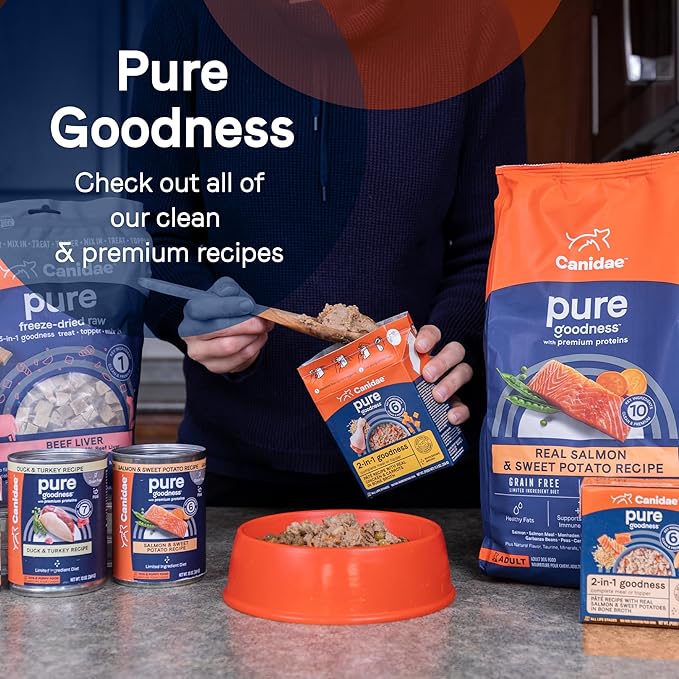 Canidae Pure Dog Treat Biscuits with Duck & Chickpeas, 11 oz, Grain Free