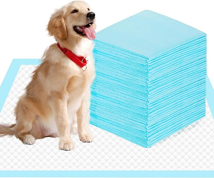 28"x34" Dog Pee Pads Extra Large, Super Absorbent Leakproof Quick Drying Pee Pads, Training Puppy Pads Disposable Pee Pads for Dogs - 40 Count