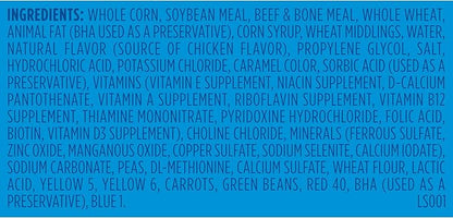 Kibbles 'n Bits Original Dry Dog Food, Savory Beef & Chicken Flavors for Adult Dogs, 3.5 lb. Bag
