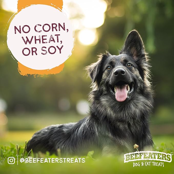 Beefeaters Dog Treats - Beefhide Kabobs 28oz Baked | Dog Food with Real Chicken, Liver & Sweet Potato | Long-Lasting Chew | Promotes Dental Health | Dog Training Treats for All Dog Sizes (Pack of 2)