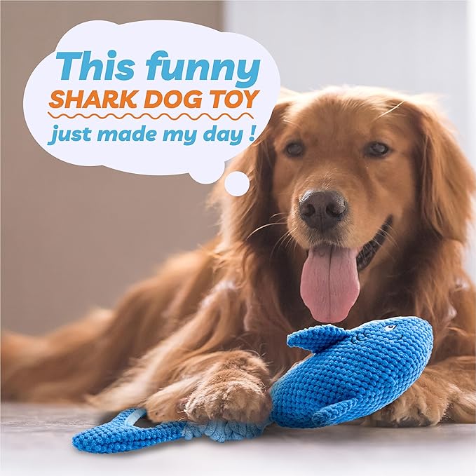 LEGEND SANDY Large Squeaky Dog Toys to Keep Them Busy, Interactive Plush Dog Toy,Crinkle Tug of War Dog Chew Toy for Small, Medium, and Large Dogs