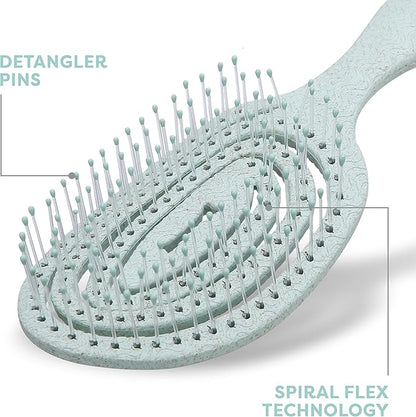 BioSilk for Pets Eco Friendly Detangling Pin Brush for Dogs, Gentle Dog Grooming Brush Designed to Help Remove Knots and Tangles and Support Healthy Coats for All Dogs - 48 Pack