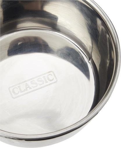 CLASSIC Pet Products Coop Cup Stainless Steel Fixed Feeding Bowl, 600 ml