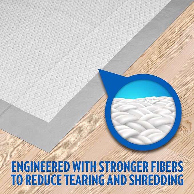 OUT! Heavy Duty XXL Dog Pads - Absorbent Pet Training and Puppy Pads - 26 x 30 in - 30 Count,White (Pack of 2)