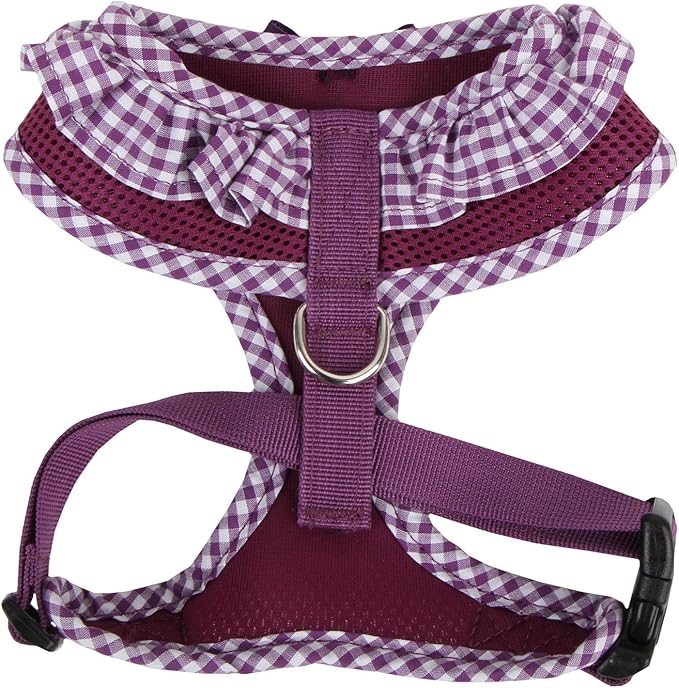 Authentic Puppia Vivien Harness, Purple, Small