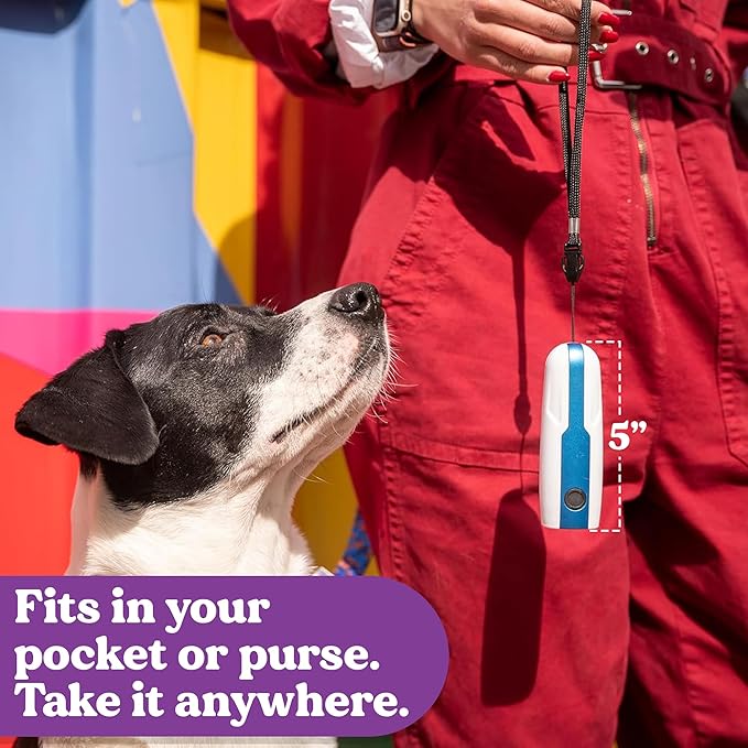 Doggie Don’t Anti Barking Device for Dogs - No Shock Bark Control & Dog Bark Deterrent - Humane Audible Dog Training Tool for Reactive Dogs, Stop Barking, Jumping & Leash Aggression - Rechargeable