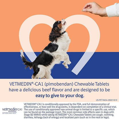 VETMEDIN®-CA1 (pimobendan) Chewable Tablets for Dogs, 5 mg, 50ct