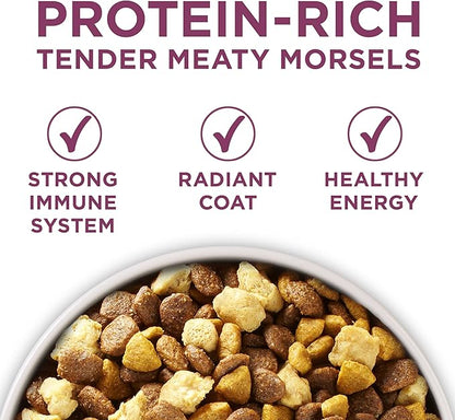 Purina ONE Puppy Food, High Protein Formula | Natural Ingredients | Added Vitamins | 8 lb Bag | Pack of 2