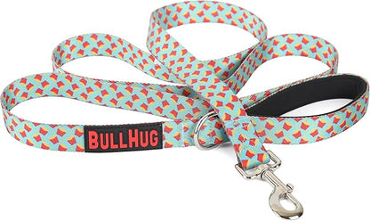 BULLHUG 6 FT Bulldog Leash With Padded Handle - Perfect for French Bulldogs, Pugs & All Breeds - Walking and Training Lead (Army Camouflage)