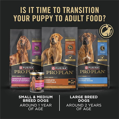 Purina Pro Plan Development Wet Puppy Food, Grain Free Chicken Entree and Grain Free Turkey Entree Variety Pack - (Pack of 12) 13 oz. Cans