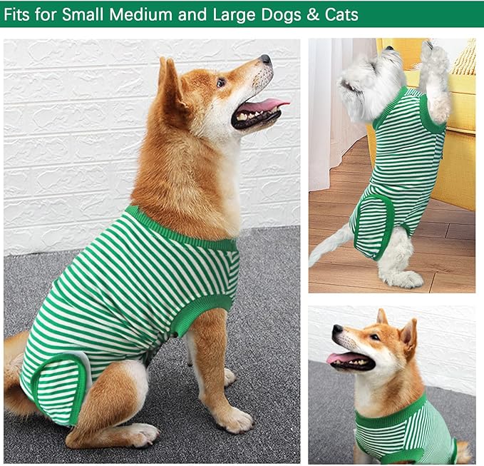 Dog Recovery Suit, After Surgery Wear for Pets Male Female, Professional Dog Onesie for Surgery for Abdominal Wounds Recovery Shirt, Substitute E-Collar & Cone X-Large
