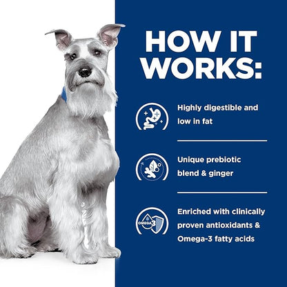 Hill's Prescription Diet i/d Low Fat Digestive Care Wet Dog Food, Chicken, 13 oz. Cans, 12-Pack