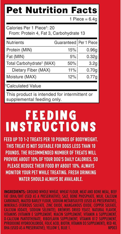 Milk-Bone Limited Edition Holiday Dog Treats, Small Biscuits, 24 Ounce Reusable Tin