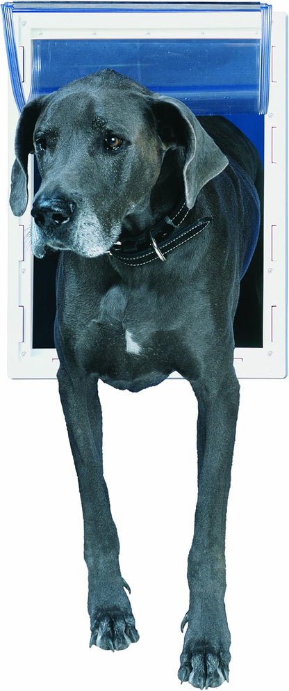 Perfect Pet Pet Door with Telescoping Frame, Super Large, 15" x 20" Flap Size