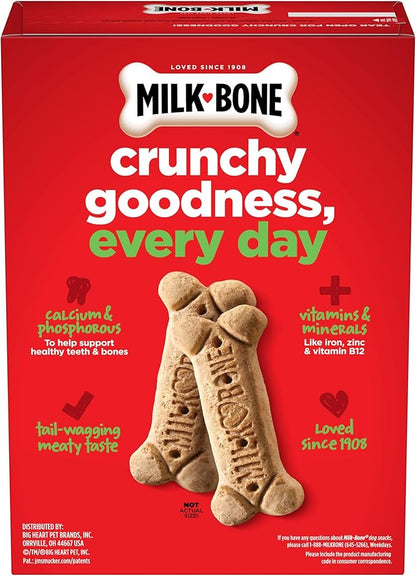 Milk-Bone Original Dog Treats Biscuits for Large Dogs, 24 Ounces (Packaging May Vary)