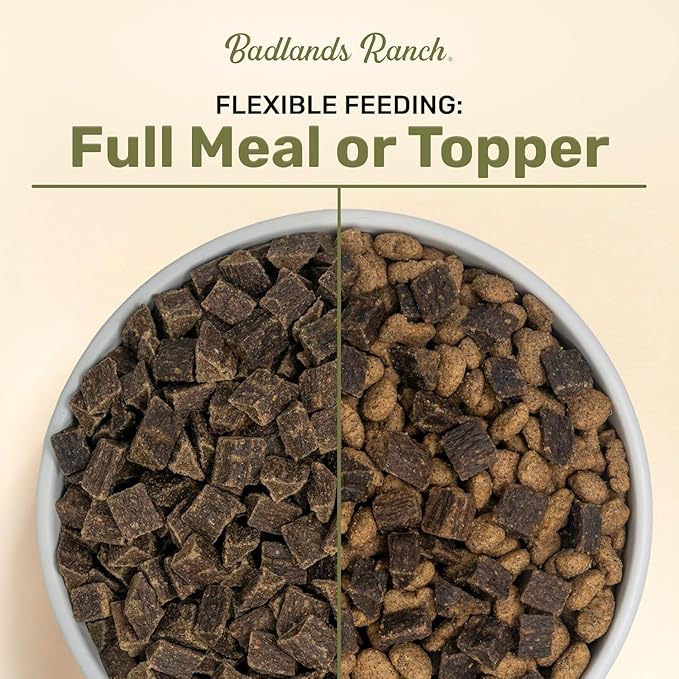 BADLANDS RANCH by Katherine Heigl – Superfood Complete Air-Dried Lamb & Venison Dog Food – High Protein with Superfoods for Daily Wellness & Consistent Nutrition – 64 oz (Pack of 4)