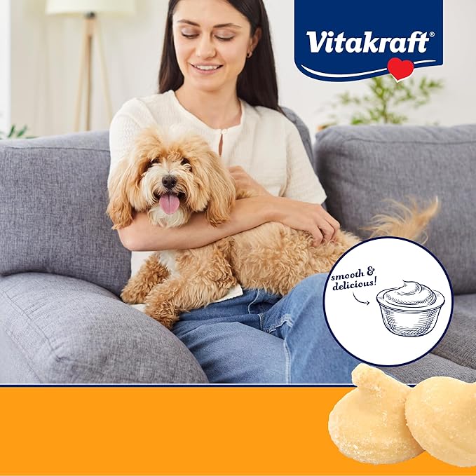 Vitakraft Drops Dog Treats with Yogurt - Bite-Sized Yogurt Training Treats for Dogs - Small Dog Treats