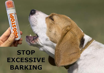 Dog Stop! - Stop Barking, Jumping, Chasing, Fighting, Scratching, Chewing, Biting & More! Safe, Humane, Effective Pet Behavior Correcting and Training Tool