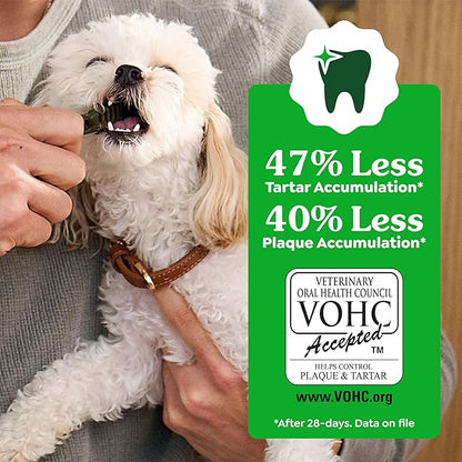 Greenies Veterinarian-Recommended Adult Natural Dental Dog Treats Petite Size, Dog Dental Chews, Original Flavor, 3 oz. Pack, 5 Count